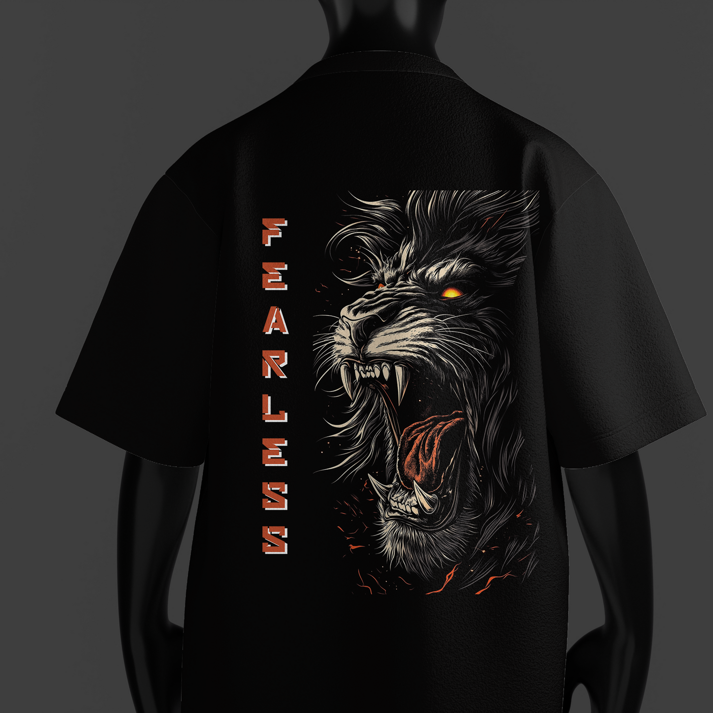 FEARLESS | Oversized fit tee