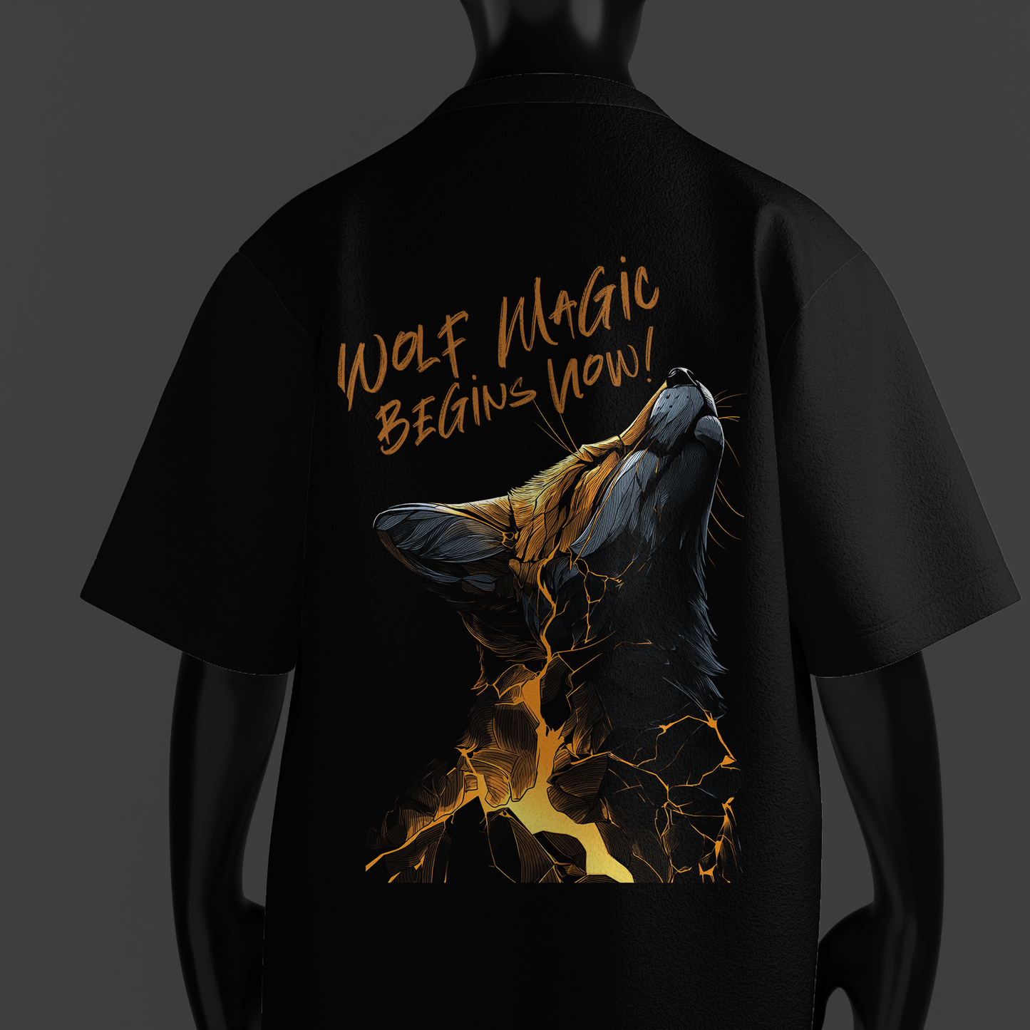 Wolf Magic | Oversized tee