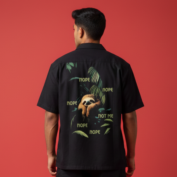 Sloth Nope | French Terry Shirt