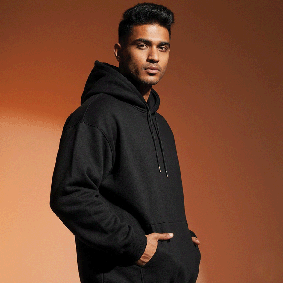 Plain Oversized Hoodie | 350 GSM