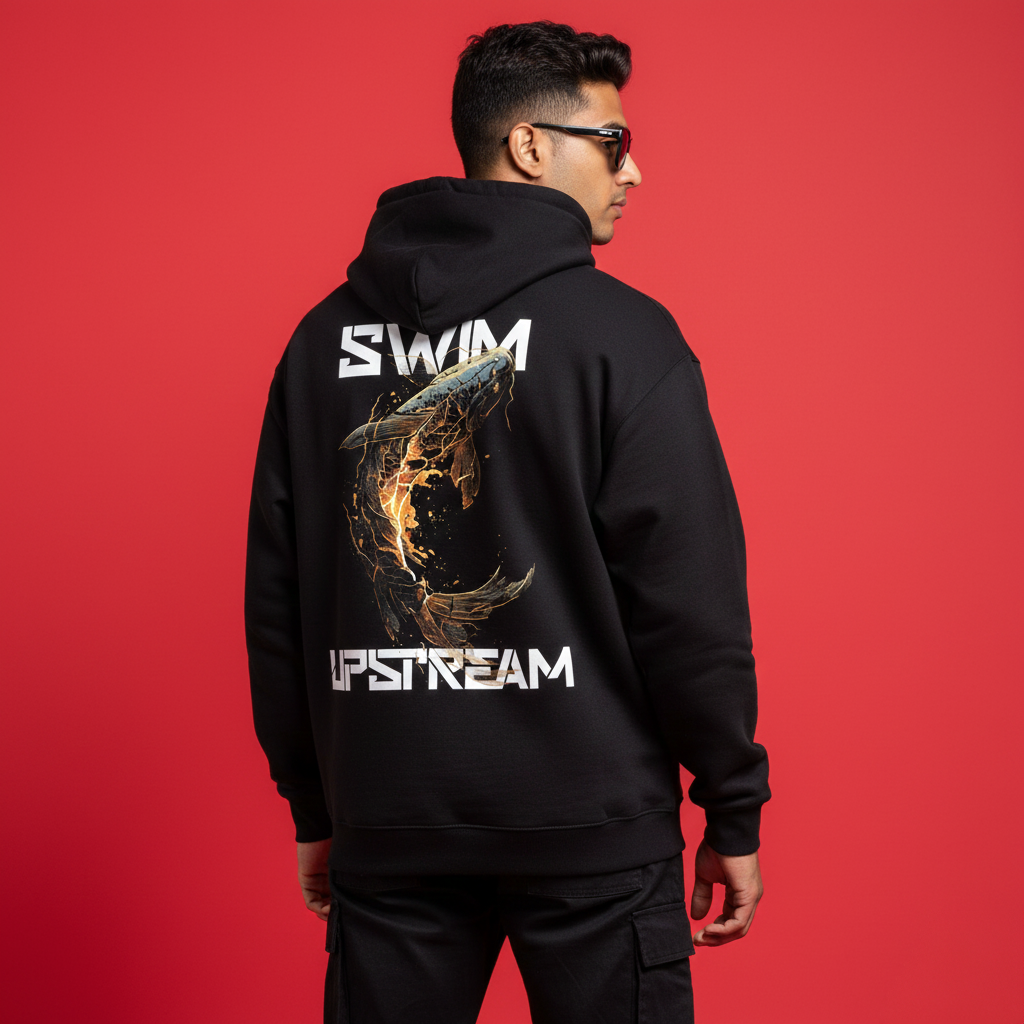 Swim Upstream | Premium Hoodie