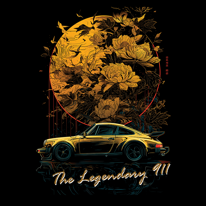 Legendary 911 Tee | Oversized Fit