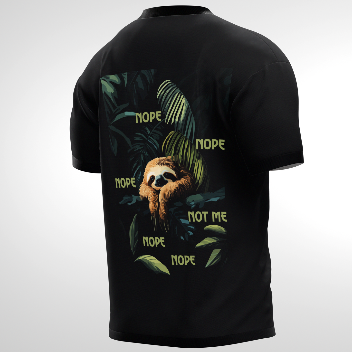 NOPE SLOTH | Regular Fit Tee