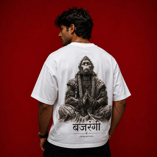Bajrangi Oversized Fit T-Shirt