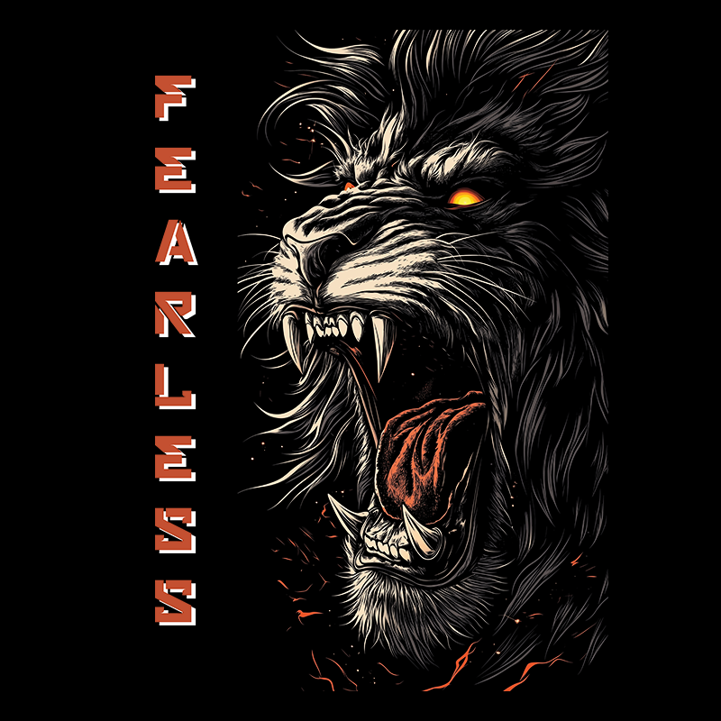 FEARLESS | Oversized fit tee