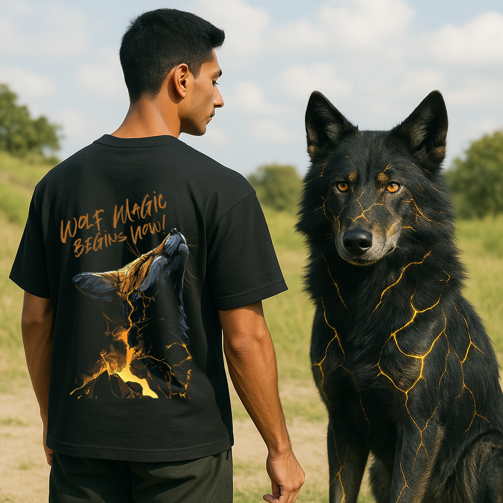 Wolf Magic | Oversized tee