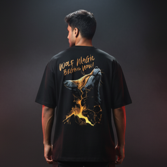 Wolf Magic | Oversized tee