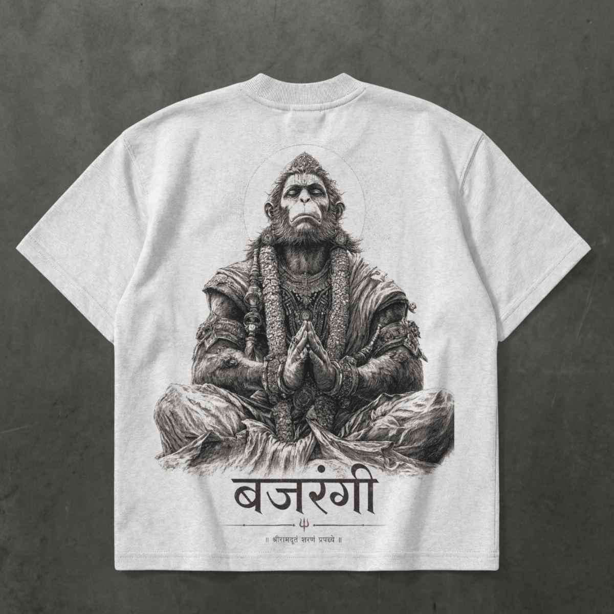 Bajrangi Oversized Fit T-Shirt