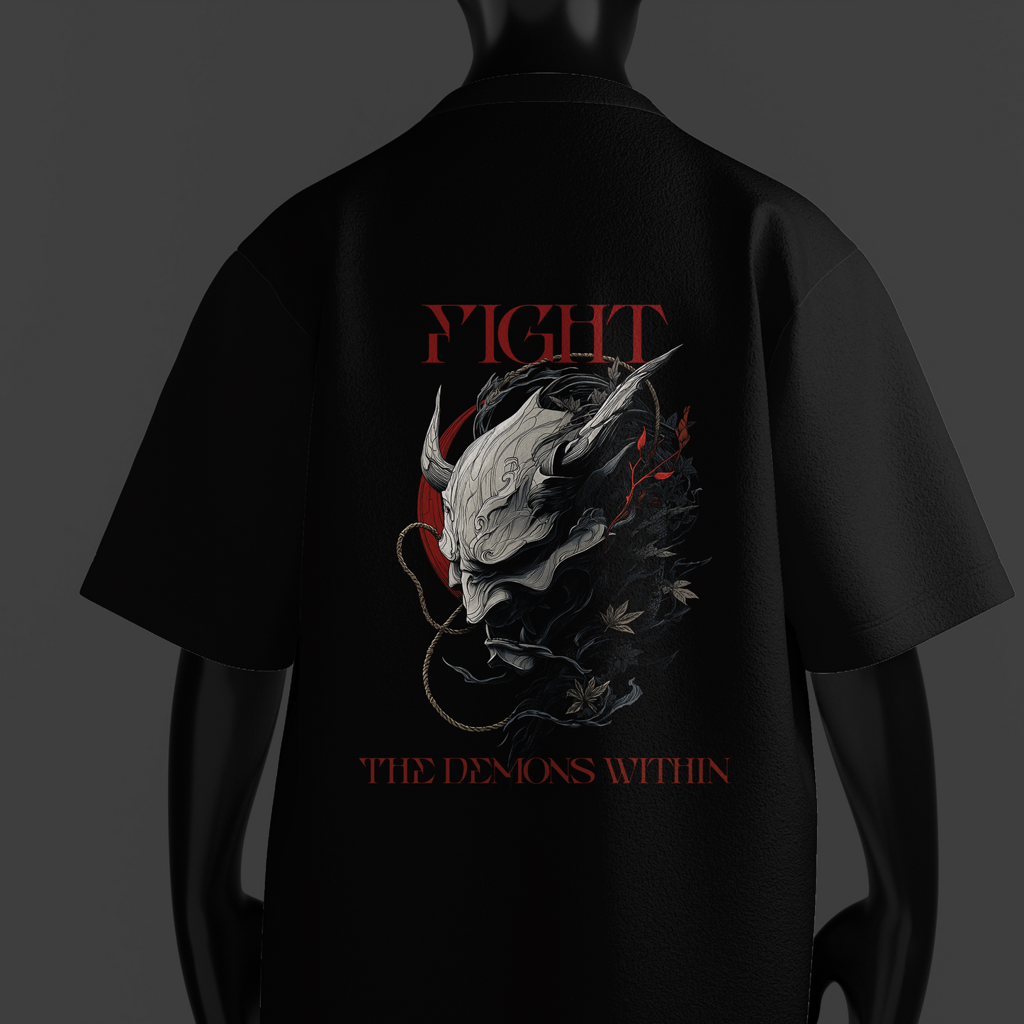 FIGHTING THE DEMONS WITHIN | Oversized fit