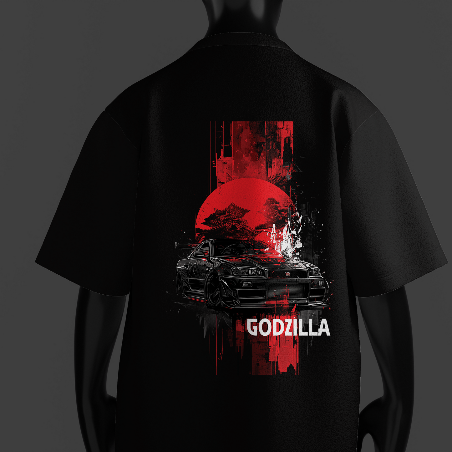 Godzilla R34 | Oversized fit