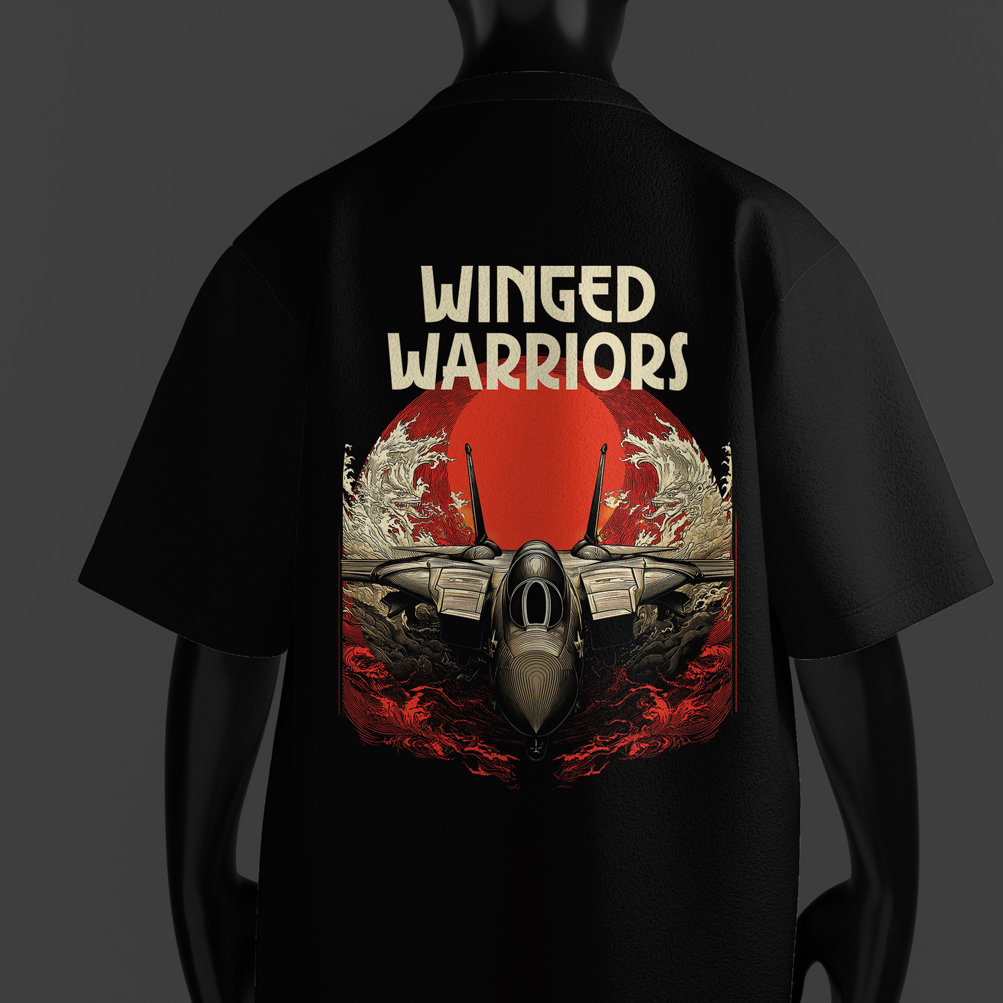 Winged Warriors | Oversized fit