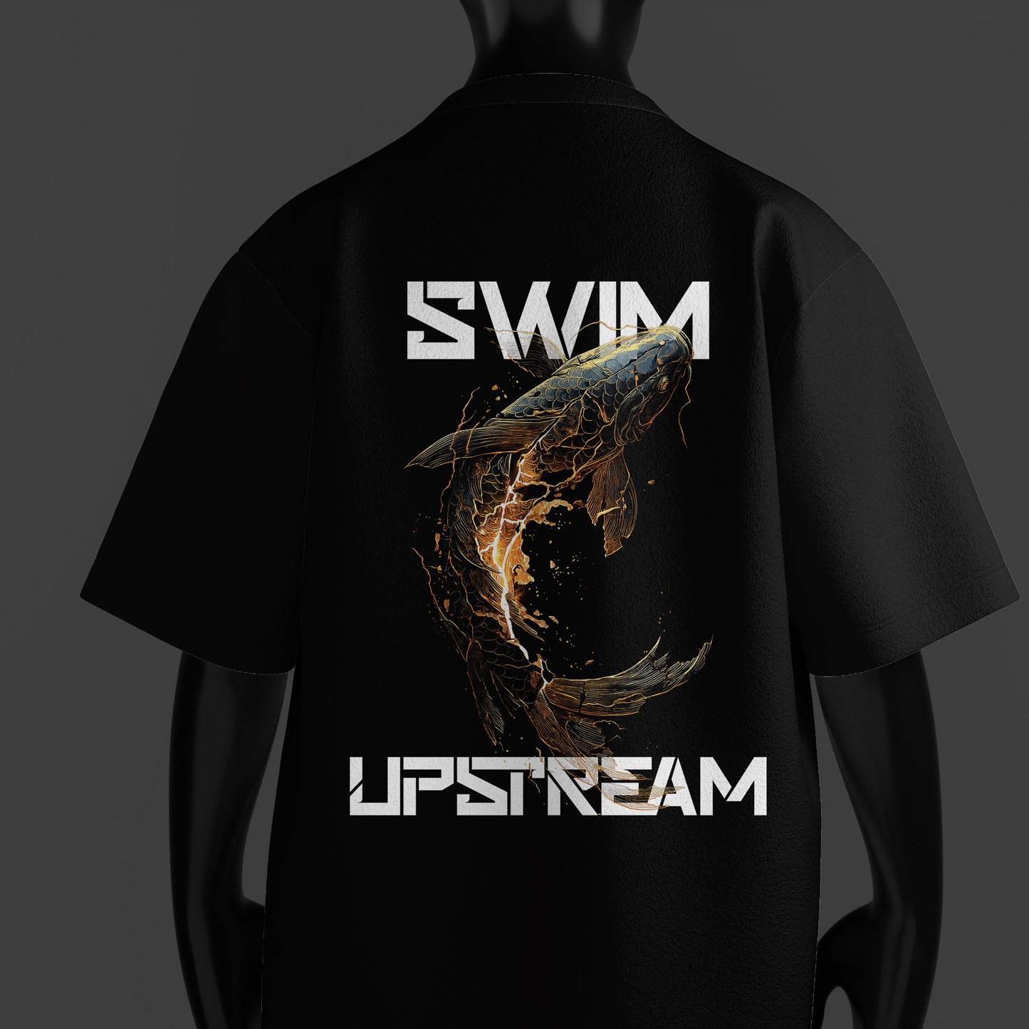 SWIM UPSTREAM | Oversized fit tee