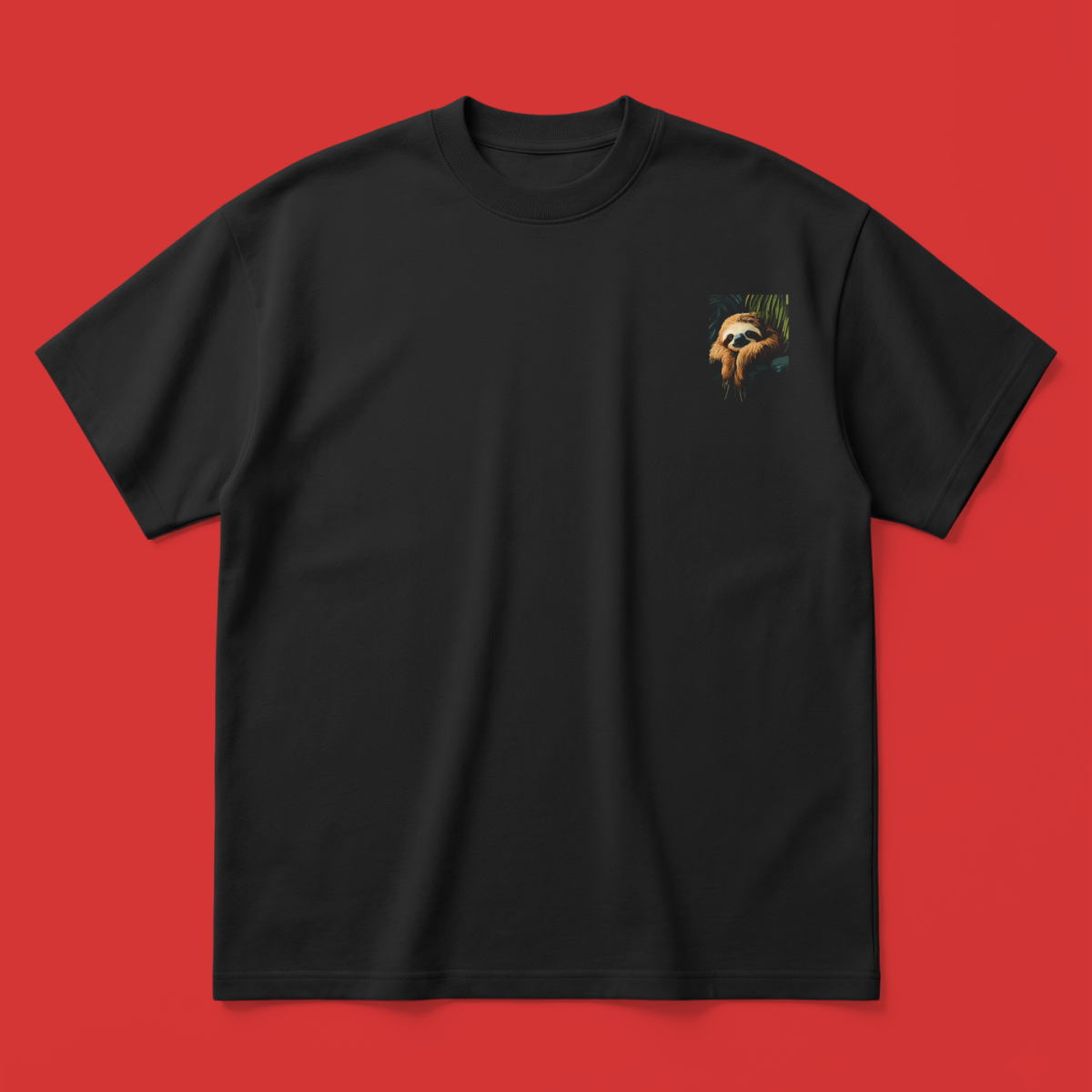 Sloth Nope – Regular Fit Graphic T-Shirt