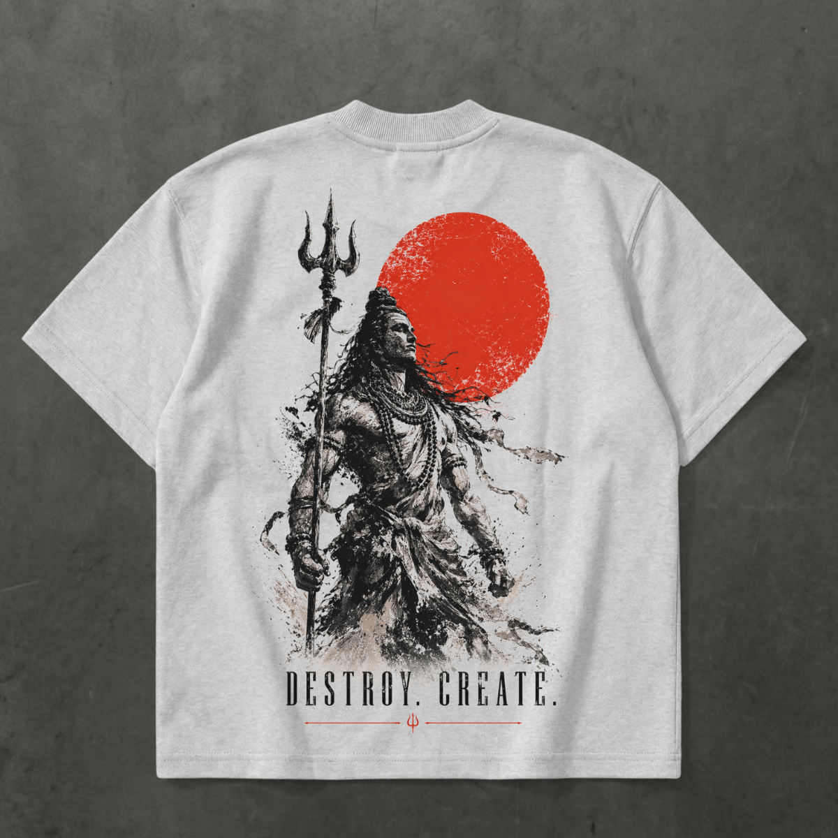 Destroy. Create. Oversized Fit T-Shirt