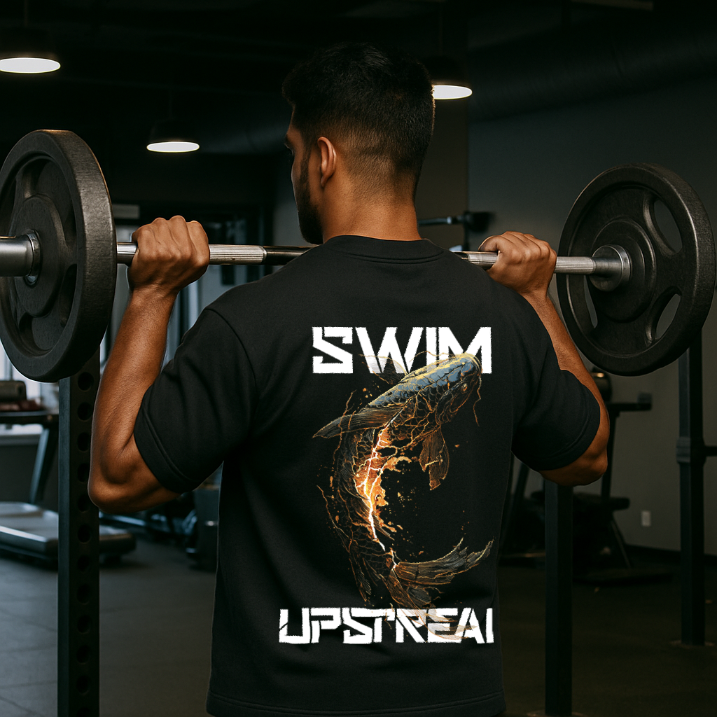 SWIM UPSTREAM | Oversized fit tee