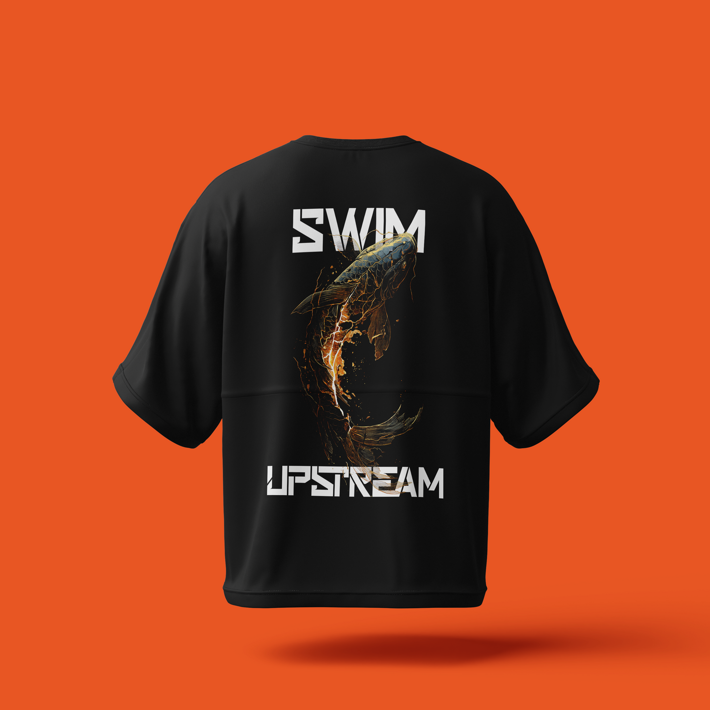 SWIM UPSTREAM | Oversized fit tee
