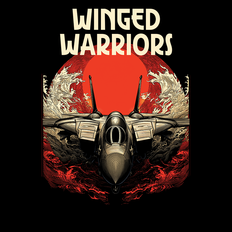 Winged Warriors | Oversized fit