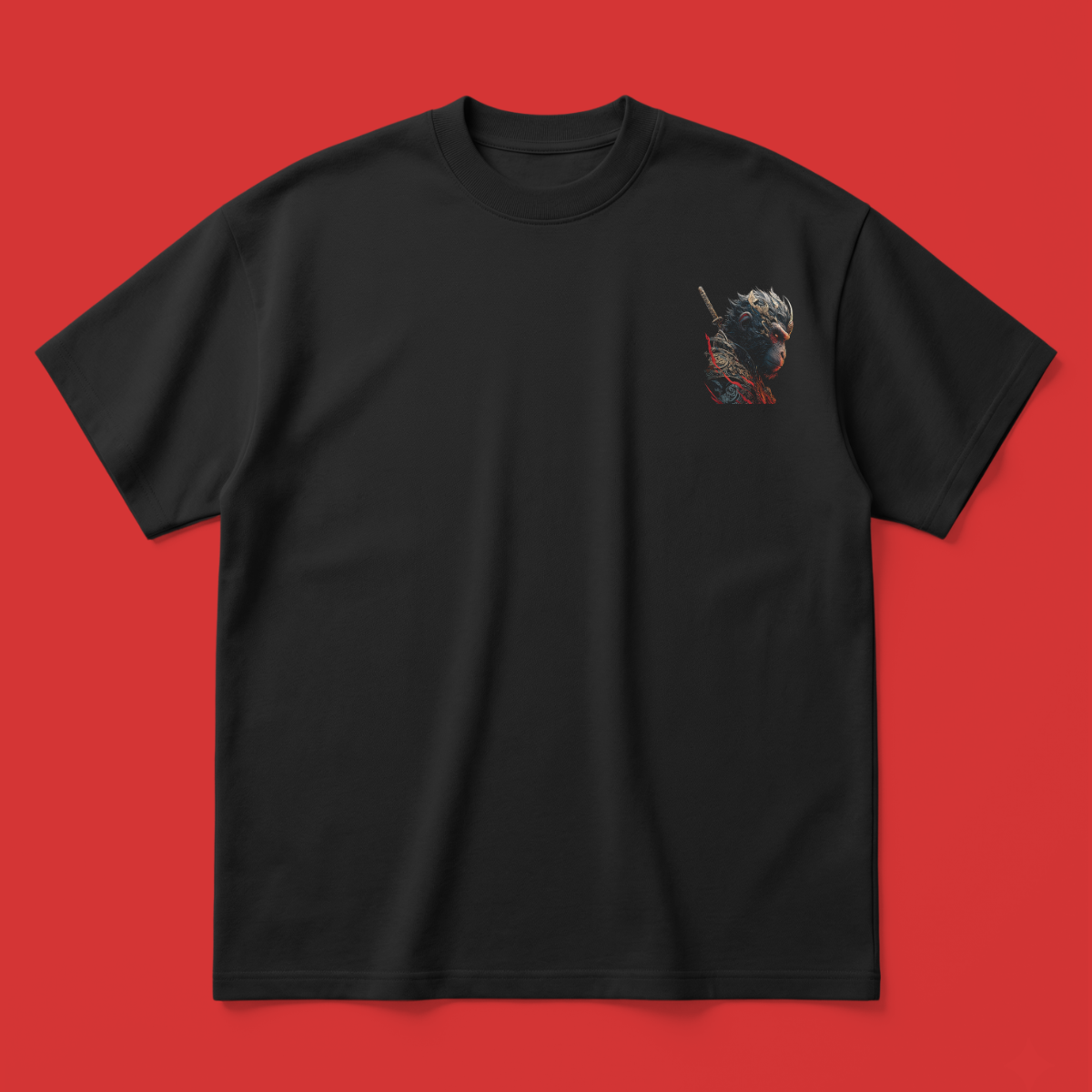 Sun Wukong – Oversized Fit Graphic T-Shirt
