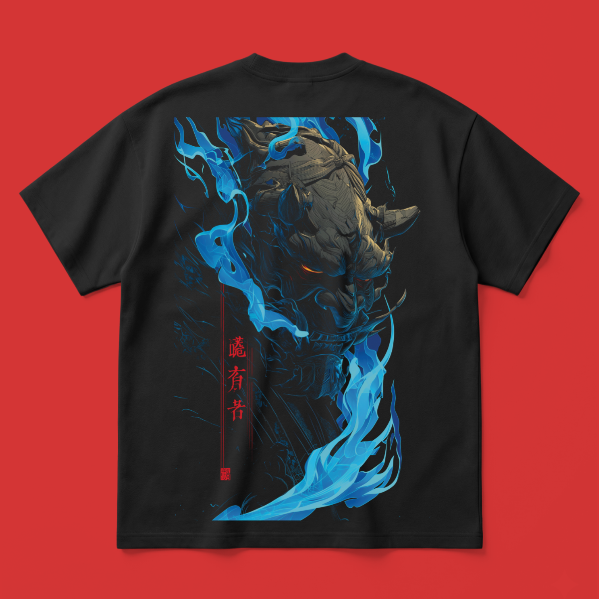 Yokai Spirits – Oversized Fit Graphic T-Shirt